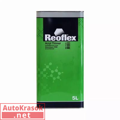 Разбавитель стандартный для акриловых ЛКМ, 5л, RX T-01, REOFLEX