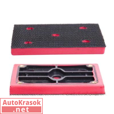 Подложка Backing pads Velcro прямоугольная 70*100мм, 5 отверстий, IT-VL-PD-70-100-5H, ITOOLS