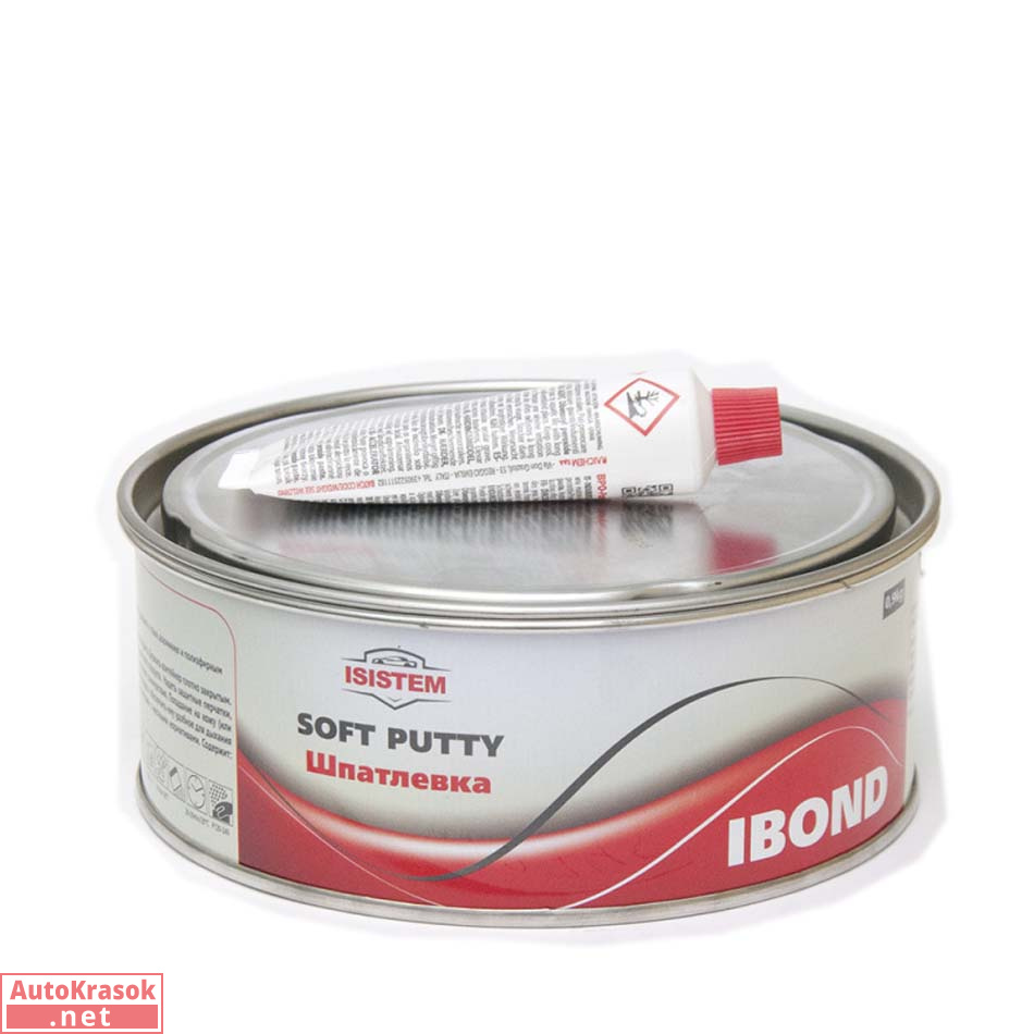 Шпатлевка универсальная IBOND SOFT, бежевая 0,9 кг, ISISTEM