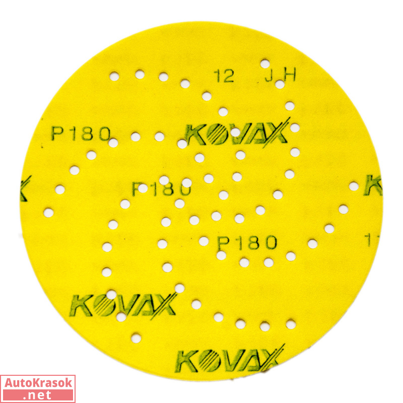Шлифовальный круг мультидырочный Max Film Multihole, 152 мм, P180, Kovax