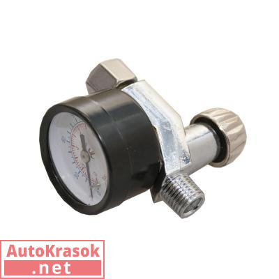Регулятор с манометром ICAR для краскопульта, IC-PG-R-805, ICAR