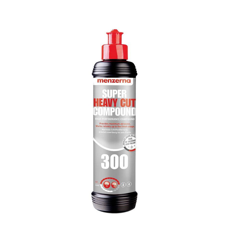 Универсальная полировальная паста Super Heavy Cut Compound 300, 0,25 л, Menzerna