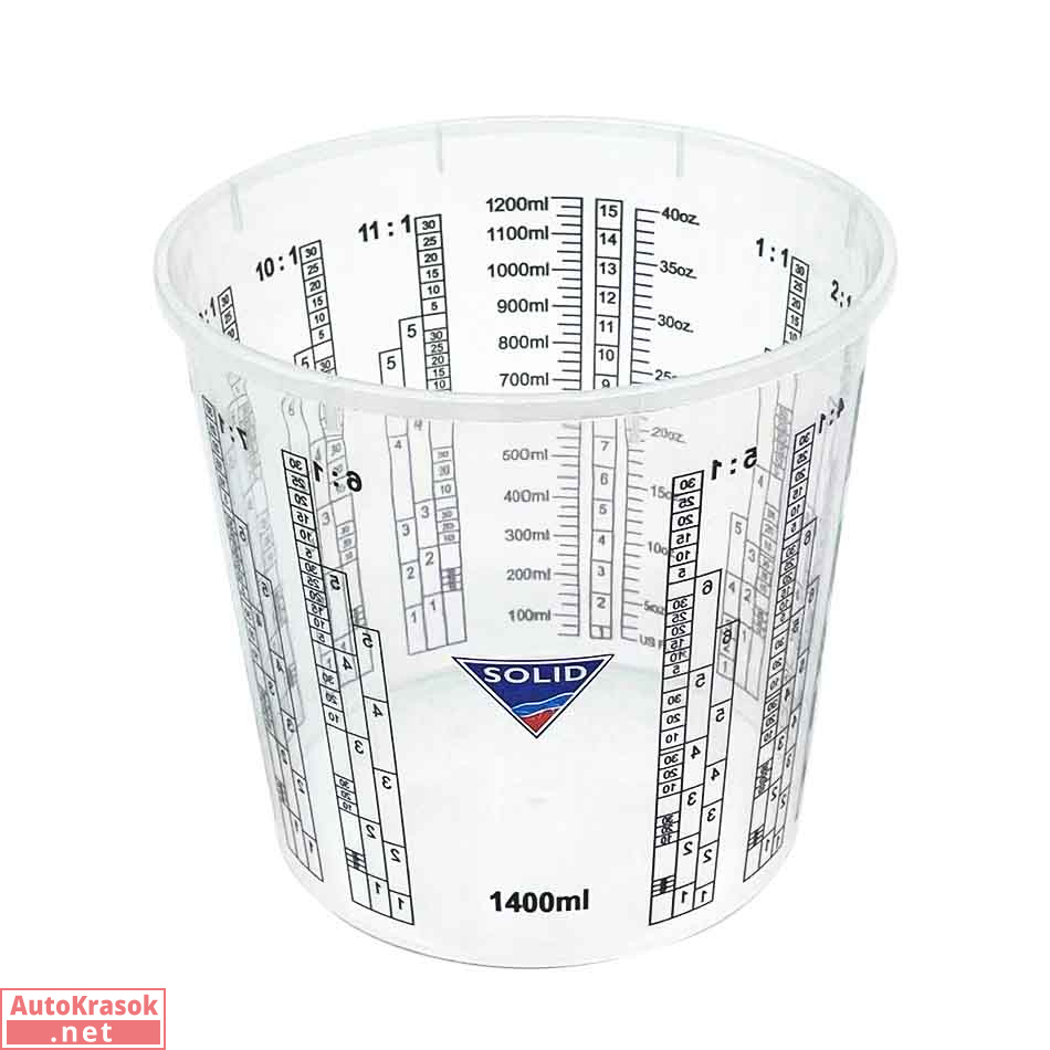 Мерная емкость 3000 MEBTANK, 1400 мл (упак. 200 шт), SOLID