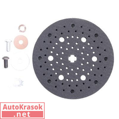 Подложка Backing pads полеуретан D=150 мм, 97 отверстий, 960150100, SMIRDEX