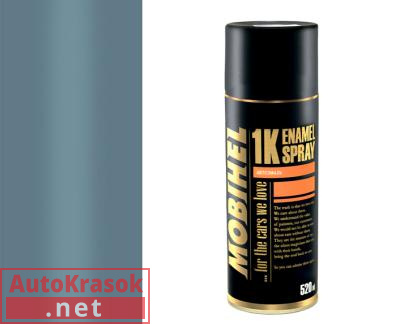 Краска 427 серо-голубая, аэрозоль алкидная, 520 мл, 40464702А MOBIHEL