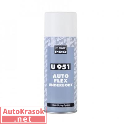 Спрей-антикор 951 Autoflex серый, Боди, уп. 0,4 л, 5100700030, Body HB
