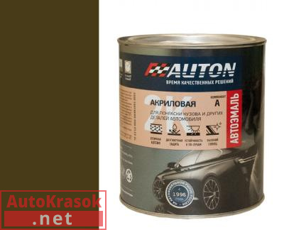 Краска 303 хаки (защитная) автоэмаль, акриловая 0,85 кг, ATN-P07383-085 AUTON
