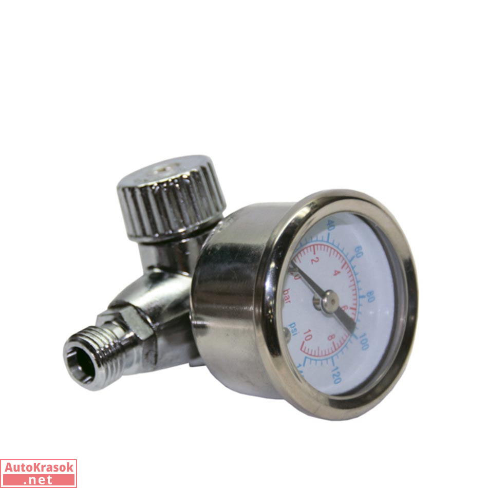 Регулятор давления с манометром, давление 0-10 бар, содинение F 1/4", Jeta Pro