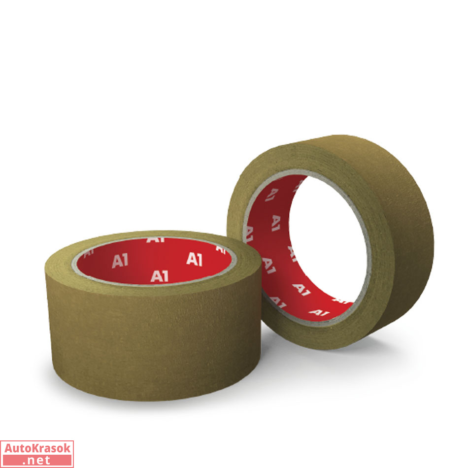 Малярная лента MASKING TAPES Standart, до 100С кратковременно, 50 мм * 40 м, 100MT-5040, A1
