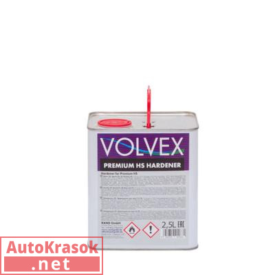 Отвердитель на выбор (Slow, Standart, Fast), для лака Premium HS, 2,5 л, , VOLVEX