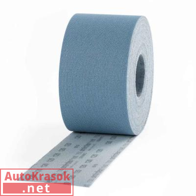 Шлифовальный рулон, сетка Net 750, на липучке (velcro), 115 мм*25 м, P500, 750412500, SMIRDEX