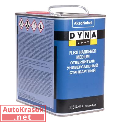 Отвердитель Дайна FLEXI Medium для лака 6000/7000, 2,5 л, 541164, Dynacoat