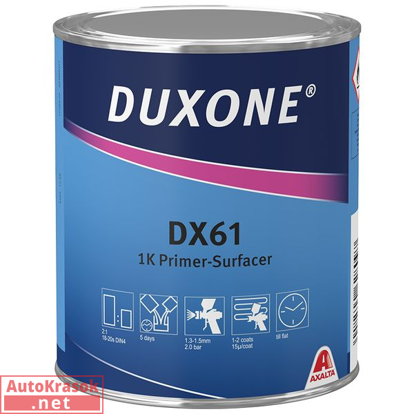DX61 1K Выравнивающая адгезионная грунтовка 1л, Duxone