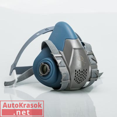 Полумаска силиконовая 8703, размер M, 8702, O2