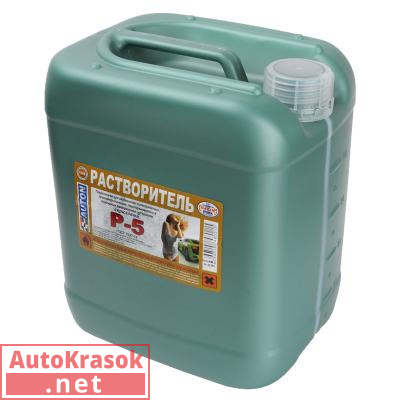 Р-5 акрил быстрый Растворитель "Полихим", уп. 5л, ATN-S46021, Полихим