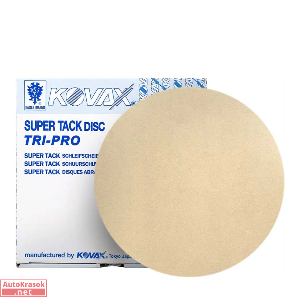 Абразивный круг Tri-Pro 125 мм, без отверстий, P80, 5140080, Kovax