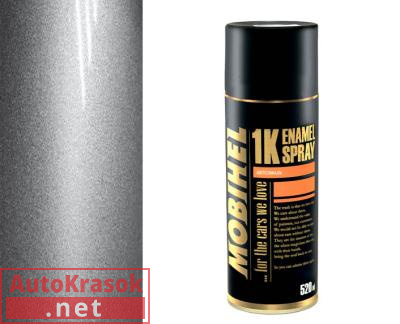 Краска Сильвер, аэрозоль металлик, 520 мл, 41984102A MOBIHEL