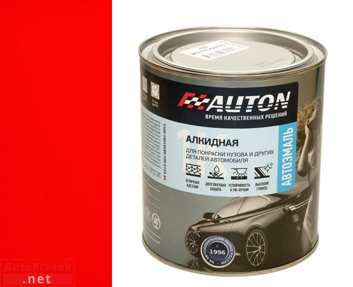 121 Реклама, автоэмаль алкидная 1К, 0.8 л, AUTON