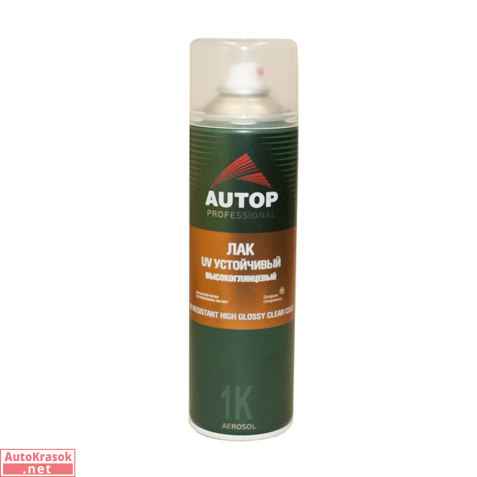 Лак UV Resistant High Glossy №6 устойчивый, высокоглянцевый №6 (аэрозоль), 650 мл, ATP-A07317, Autop