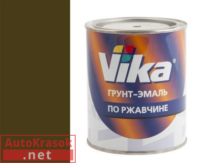 Грунт-эмаль "3 в 1", цвет 303 хаки, 0,90 кг,  VIKA