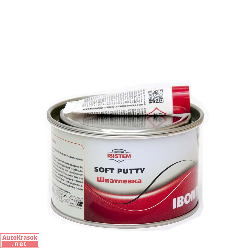 Шпатлевка универсальная IBOND SOFT, бежевая 0,45 кг, ISISTEM