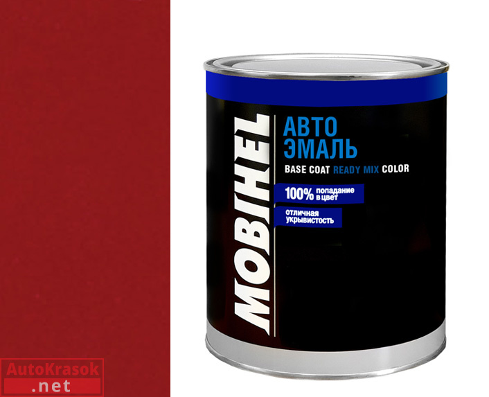 110 рубин, 1К автоэмаль алкидная, 1 л, 40926502, MOBIHEL