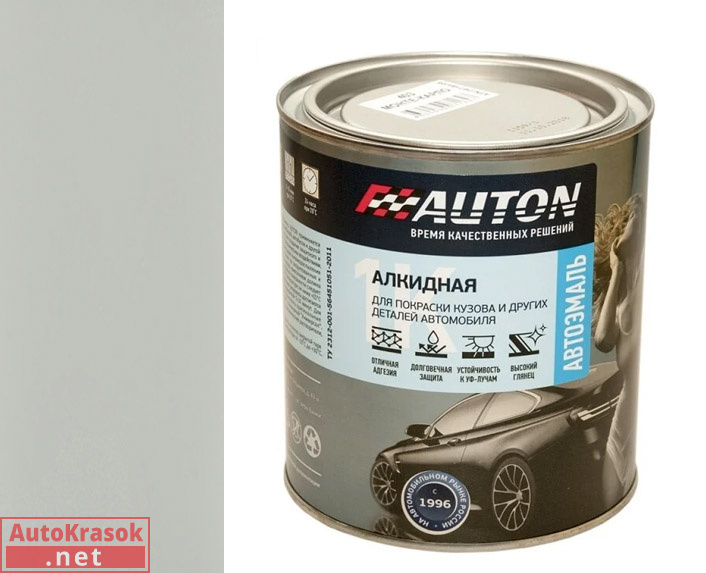 белая ночь, автоэмаль алкидная 1К, 0.8 л, AUTON
