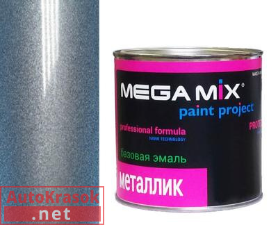 Краска 497 Одиссей (ХЕЛ) эмаль металлик, 880 мл,  MegaMix