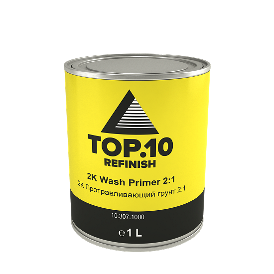 Грунт протравливающий WASH PRIMER 1л, TOP.10