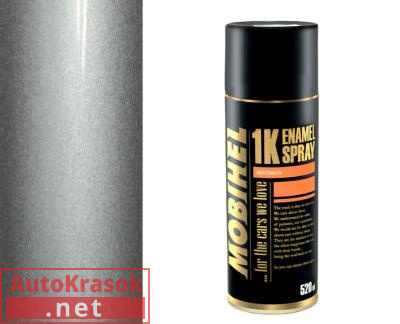Краска 691 платина, аэрозоль металлик, 520 мл, 47896502А MOBIHEL