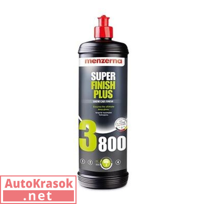 Паста полировальная SF Plus 3800, антиголограммная, 1 л, 22992.261.870, Menzerna