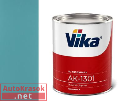 Краска 425 голубая, акриловая эмаль АК1301, 0,85 кг,  VIKA