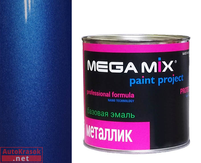 499 Ривьера (BSF) эмаль металлик, 880 мл, MegaMix