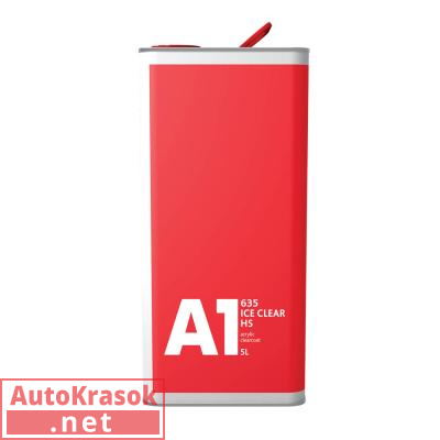 Лак акрил-уретановый 635 ICE CLEAR HS, 5+2,5 л (комплект), 635IC-7500, A1
