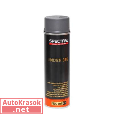 Грунт эпоксидный Spectral Under 395, спрей, темно-серый 500 мл 87290, Novol