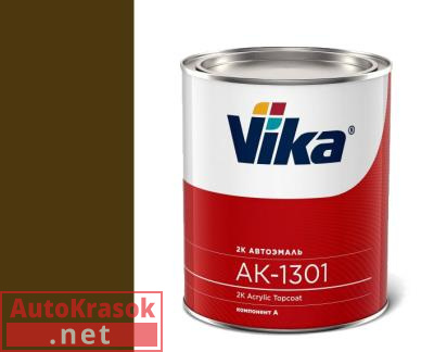 Краска 303М защитная матовая, акриловая эмаль АК1301, 0,85 кг,  VIKA