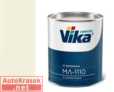 Краска 201 белая, меламиноалкидная МЛ-1110, 0,8 кг,  VIKA