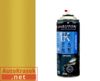 Краска 299 такси желтая, алкидная автоэмаль аэрозоль. 520 мл, ATN-A46197 AUTON