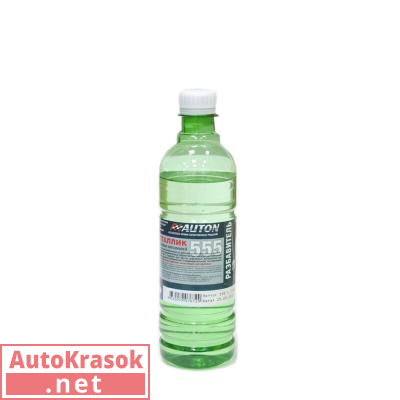 Растворитель акриловый 555 Стандарт, для металликов, ГОСТ, 0,5 л, ATN-S07672, Полихим