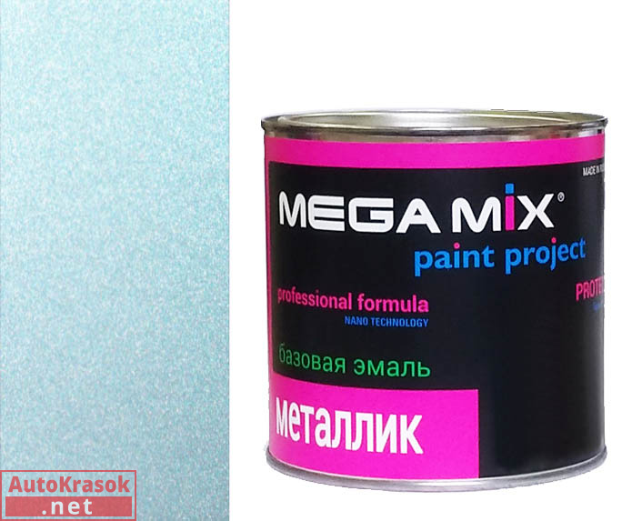 413 Ледяной, эмаль металлик, 880 мл, MegaMix