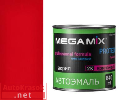 Краска 309 Гренадер, эмаль акриловая АК-1311, 0,8 кг,  MegaMix