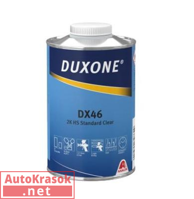 Лак 2К HS акриловый DX46 STANDARD CLEAR, 1 л, 1250072862, Duxone
