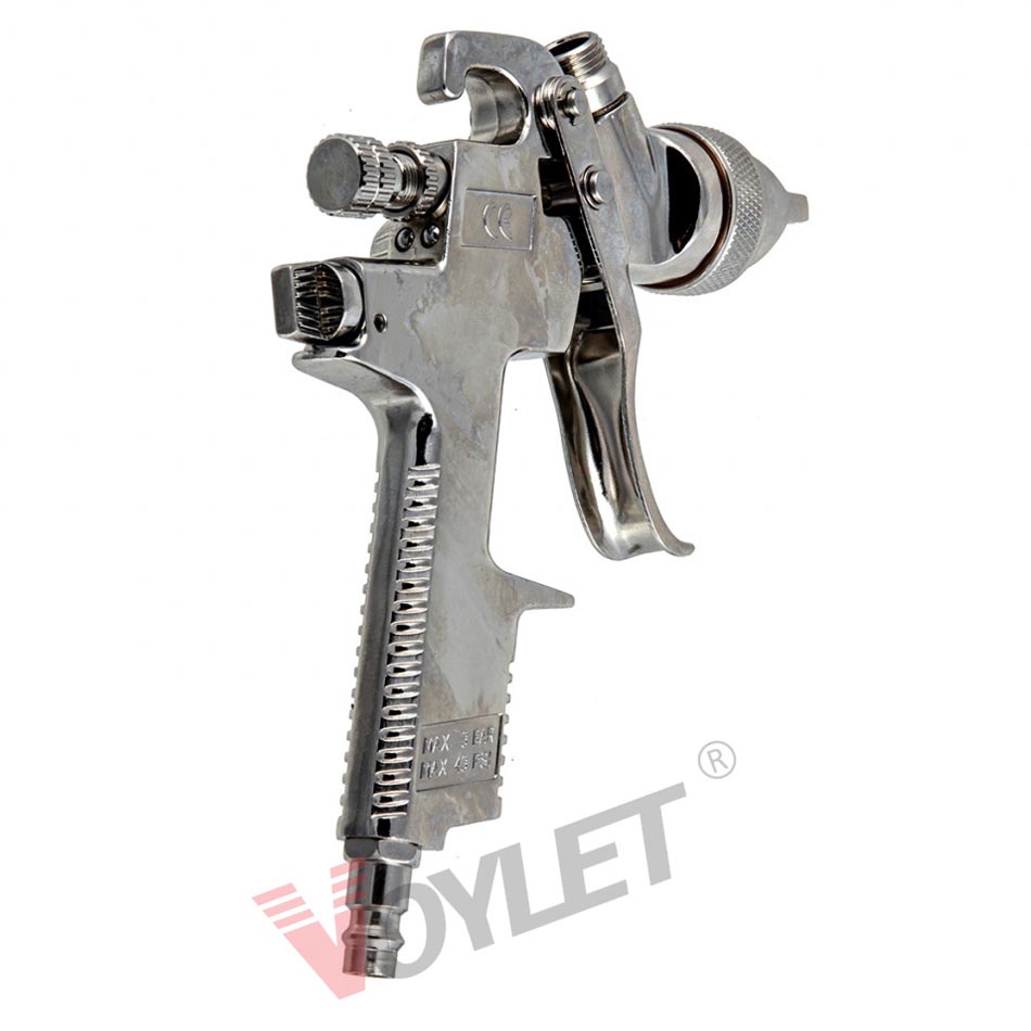 Краскопульт AB-17G-17 HVLP, бачок 600мл, дюза 1,7 мм, 005-00100, VOYLET