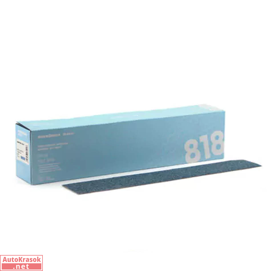 Полоска шлифовальная на сетчатой основе 818 Blue Net, размер 70*400 мм, P320 (упак 50шт) , Sandwox