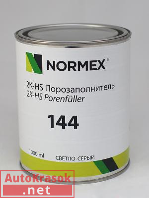 2К-HS Порозаполнитель Normex 144 4:1 (светло-серый) 1л 10005105, Normex