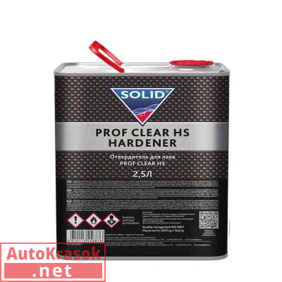 Отвердитель для SOLID PROF CLEAR HS, 2,5 л, 523.75550.2, SOLID