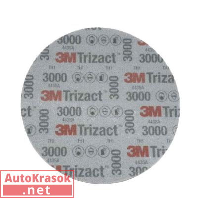 Абразивный полировальный круг 50414 Тризак trizact 3000, D150мм, 50414, 3M