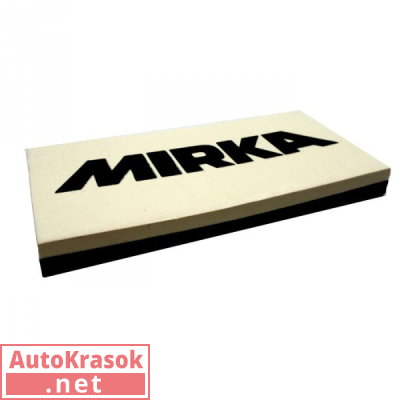 AQUASTAR Блок шлифовальный -ракель 125х60х12мм мягкий/жесткий, 8392202011, Mirka