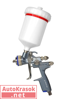 Краскопульт SATAjet 100 B F RP, дюза 1,4 мм, бачок 0.6 л. PVC, 146969, SATA