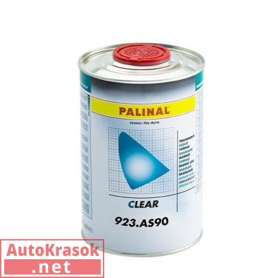 Прозрачный лак AS90 (antiscratch) HS, 1 л, 923.AS901, PALINAL